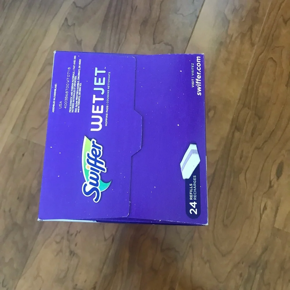 Swiffer WetJet Multi-Surface Floor Cleaner Mopping Pads Refill, 24 count, NIB - Picture 8 of 10